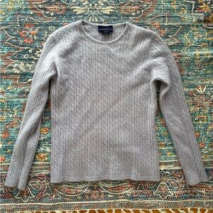 Charter Club Light Blue Cashmere Sweater